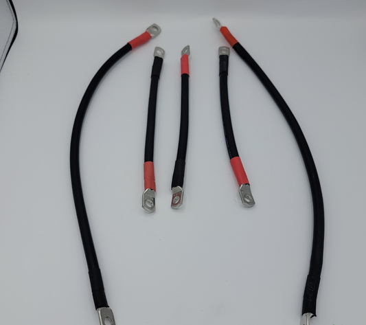 ICON Battery Cable Set AGM or Flooded Batteries 6v Carts