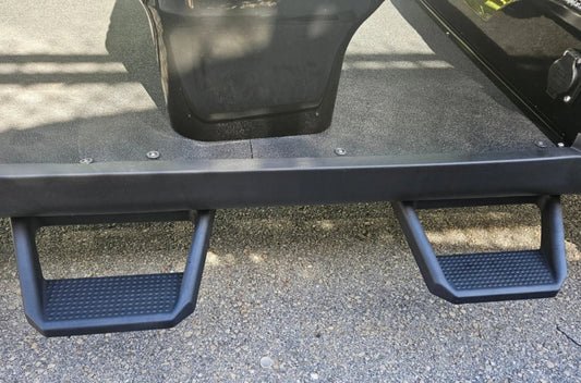 Heavy Duty Steel Side Step Nerf Bars for i40FL, i60L ICON Golf Cart (Lifted) (Does Not Fit EPIC) OUT OF STOCK TILL 8/15 IF YOU WANT THESE YOU CAN PRE ORDER NOW AND THEY WILL SHIP MID TO END AUGUST