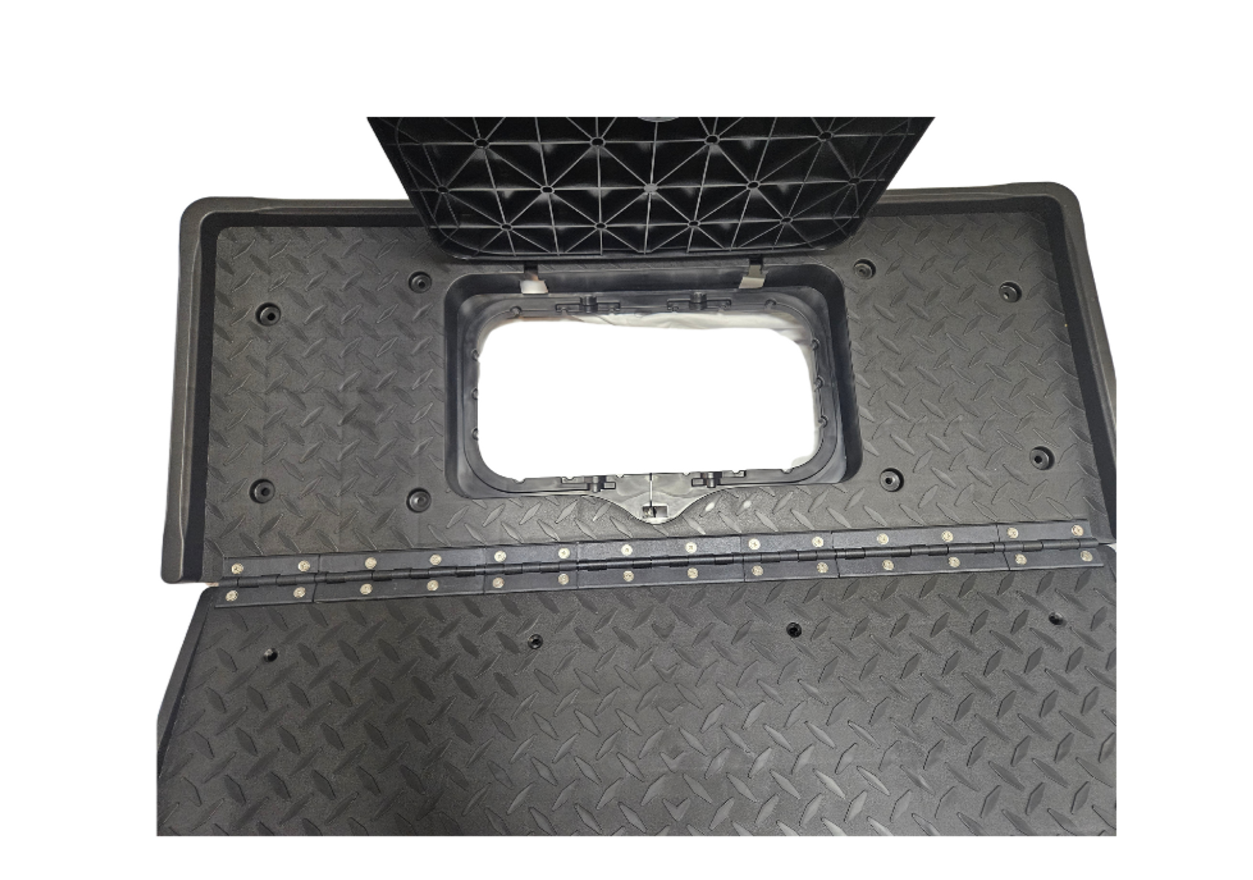 Foldable Rear Seat Bottom Plate Assembly for ICON W Cooler Insert